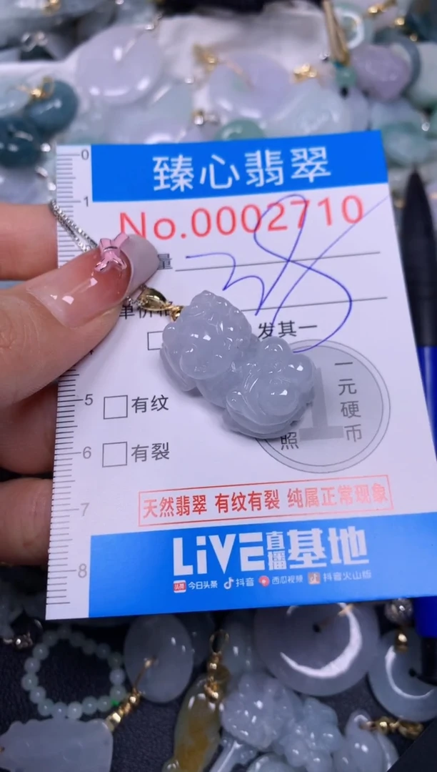 【闪购商品】翡翠颈饰未镶嵌多样性发其一2710