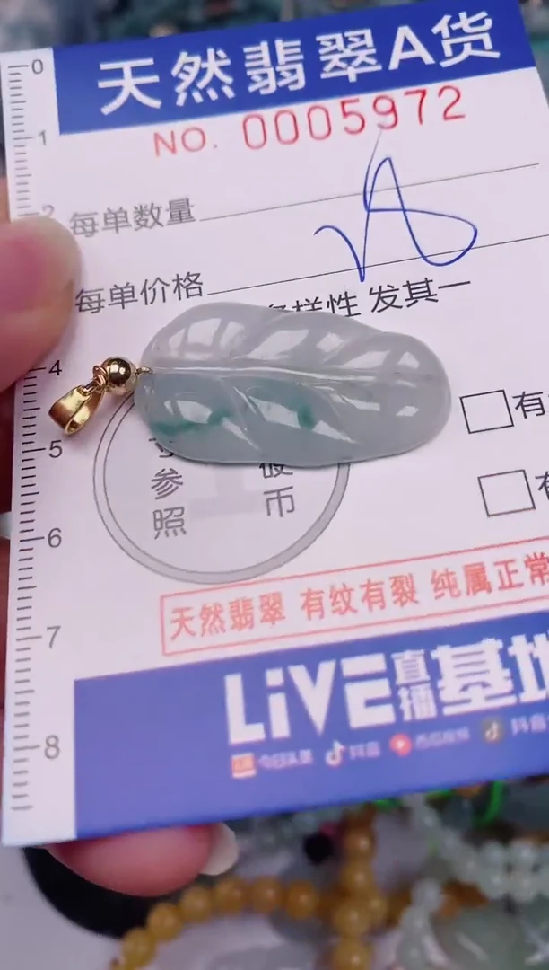 颈饰未镶嵌翡翠00005972