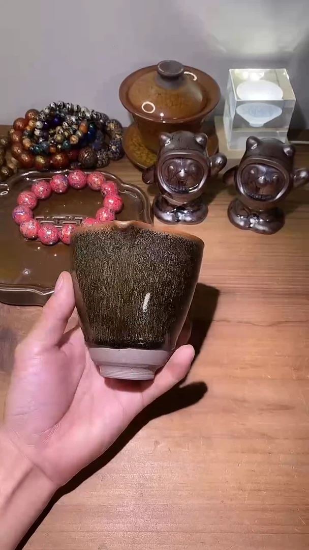 茶盏建阳建盏茶杯一只 公道