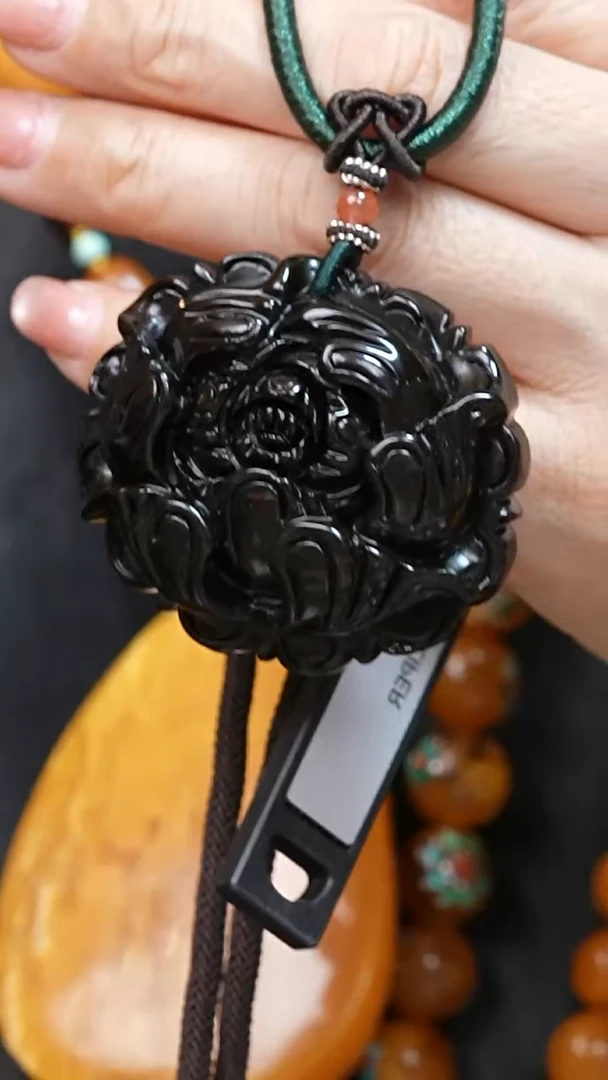 琥珀颈饰未镶嵌2835天然蜜蜡珠宝奇石全部保真