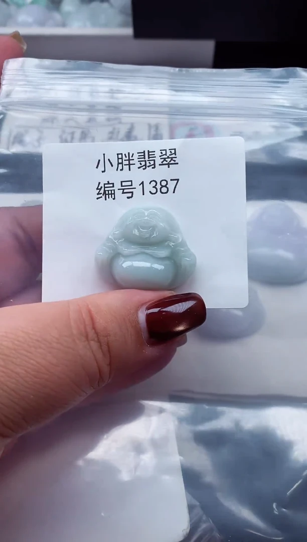 颈饰未镶嵌翡翠缅甸天然A货翡翠1387