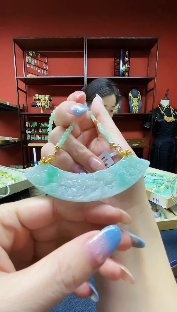 颈饰未镶嵌翡翠翡翠吊坠
