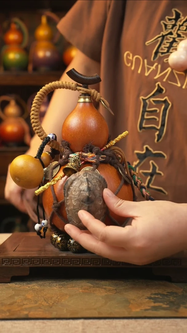 448大漆一物一拍记葫堂出品【不带手串】