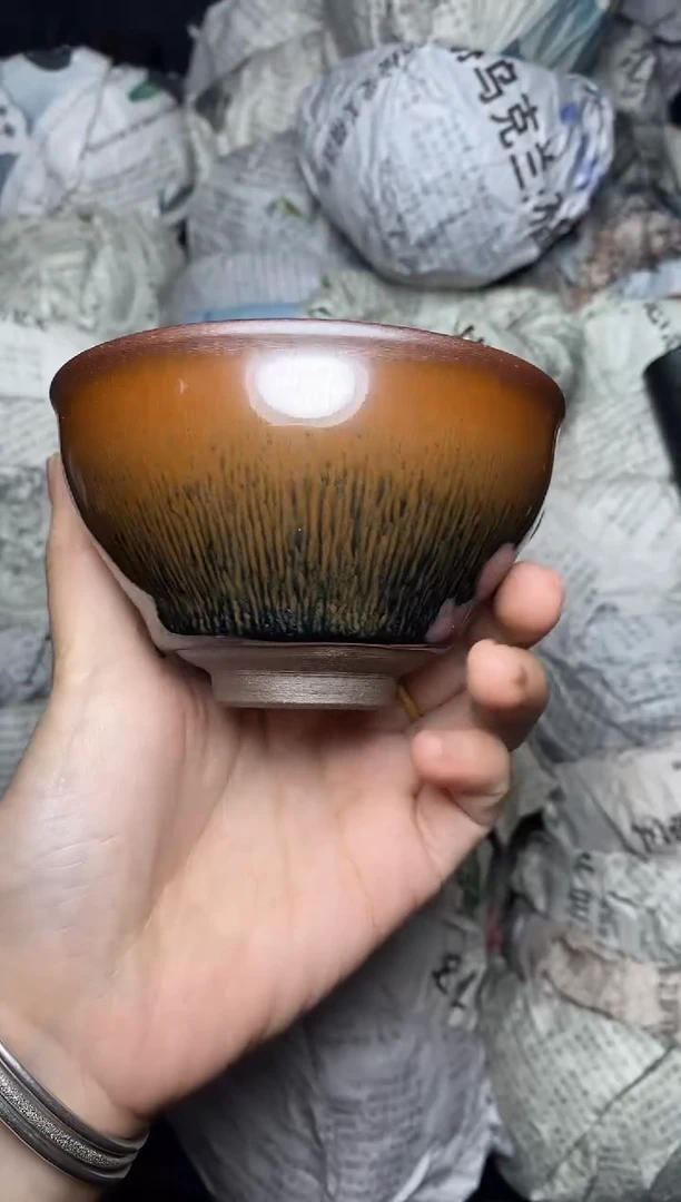 茶盏兔毫 盏三疯建盏茶器
