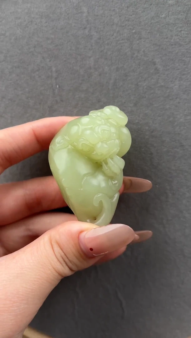 未镶嵌和田玉挂件013 貔貅