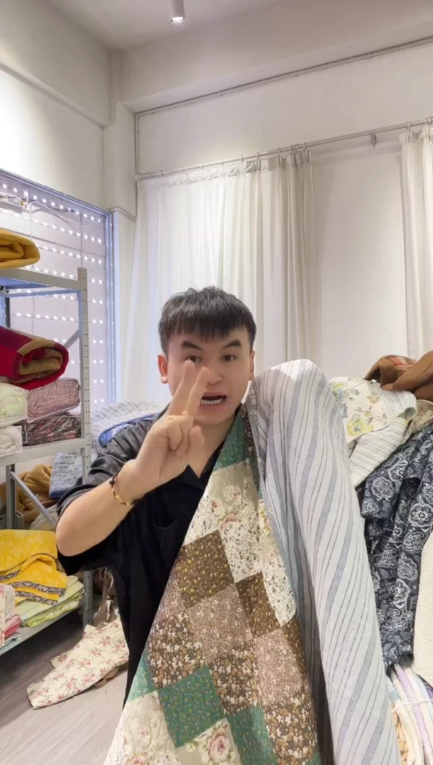 棉200*230纯棉床盖66号微瑕