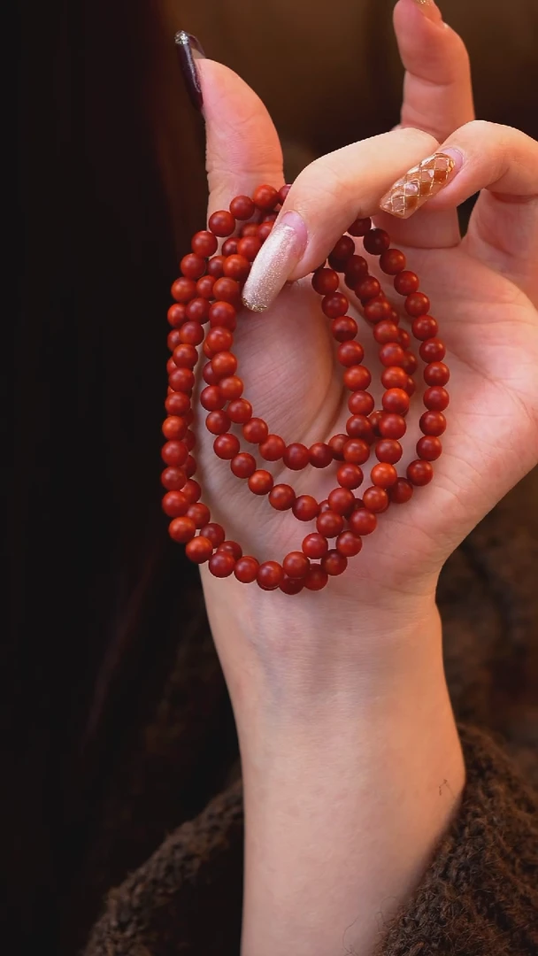 未镶嵌1南红玛瑙南红多圈