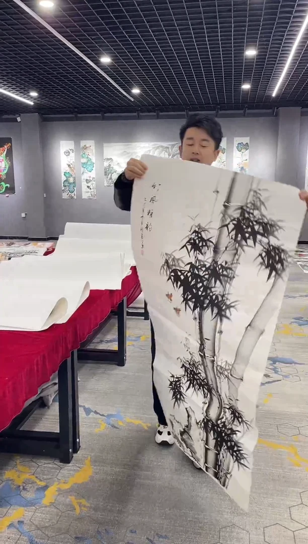 名人名画手工制作