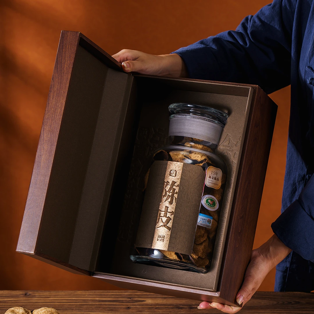 【新会陈皮】2013年份限定梅江冬后大红皮收藏礼盒