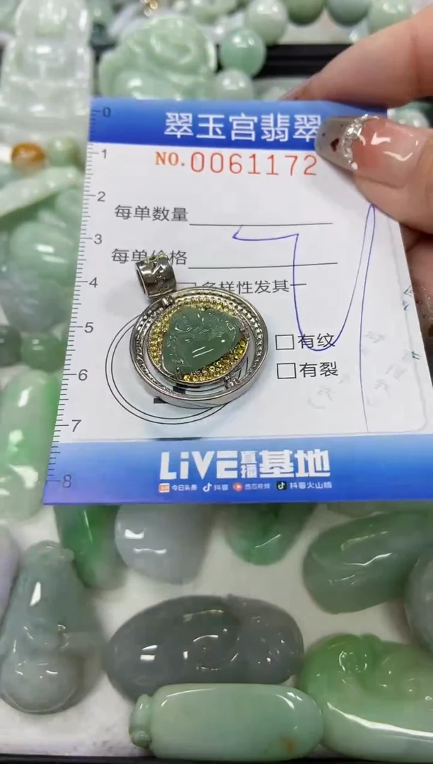 【闪购商品】翡翠颈饰未镶嵌闪购商品0061172