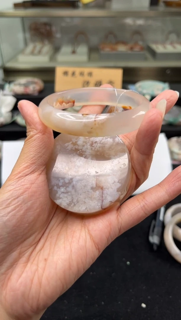 未镶嵌手镯石英质玉60圈口（赠品镯心）1951572