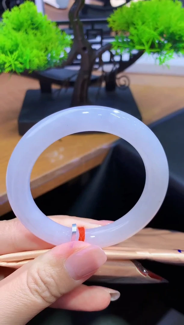 未镶嵌手镯翡翠-f124 天然缅甸A货翡翠54圆条