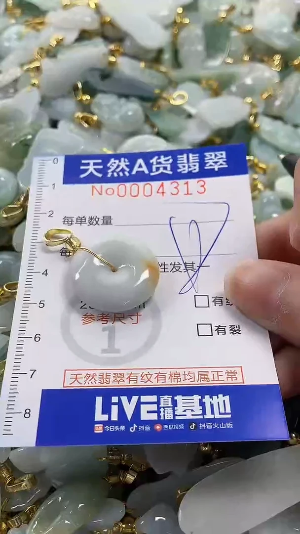 颈饰未镶嵌翡翠纯天然货a翡翠