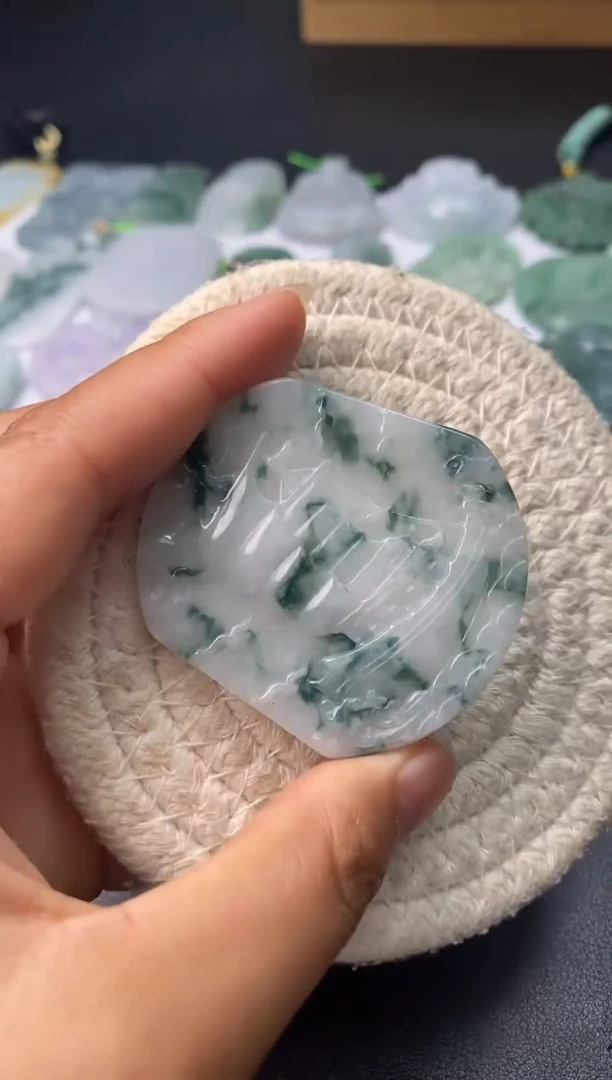 未镶嵌定制翡翠毛货翡翠~
