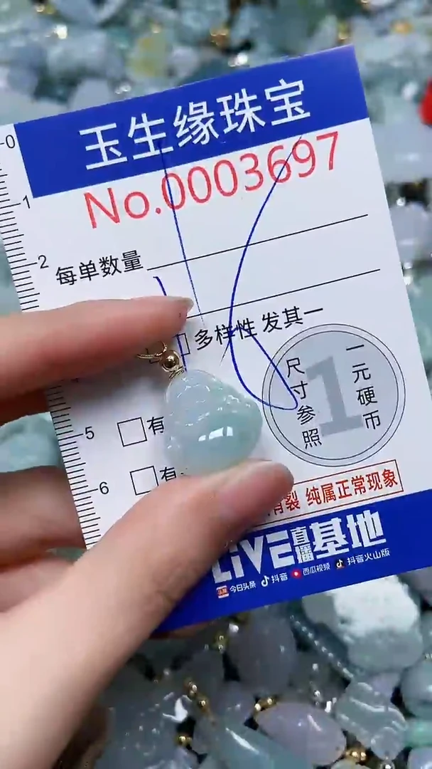 【闪购商品】翡翠颈饰未镶嵌闪购00003697