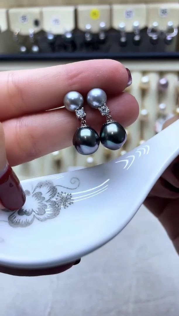 【闪购商品】海水珍珠耳饰未镶嵌耳钉