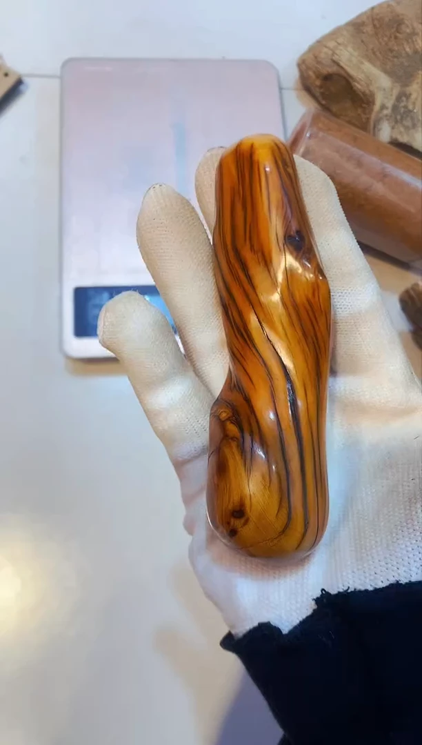 柏木（崖柏）28北太行崖柏手把件手串