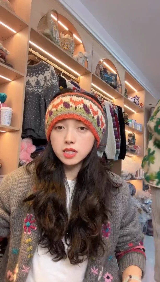 羊毛纯手工小狐狸发带