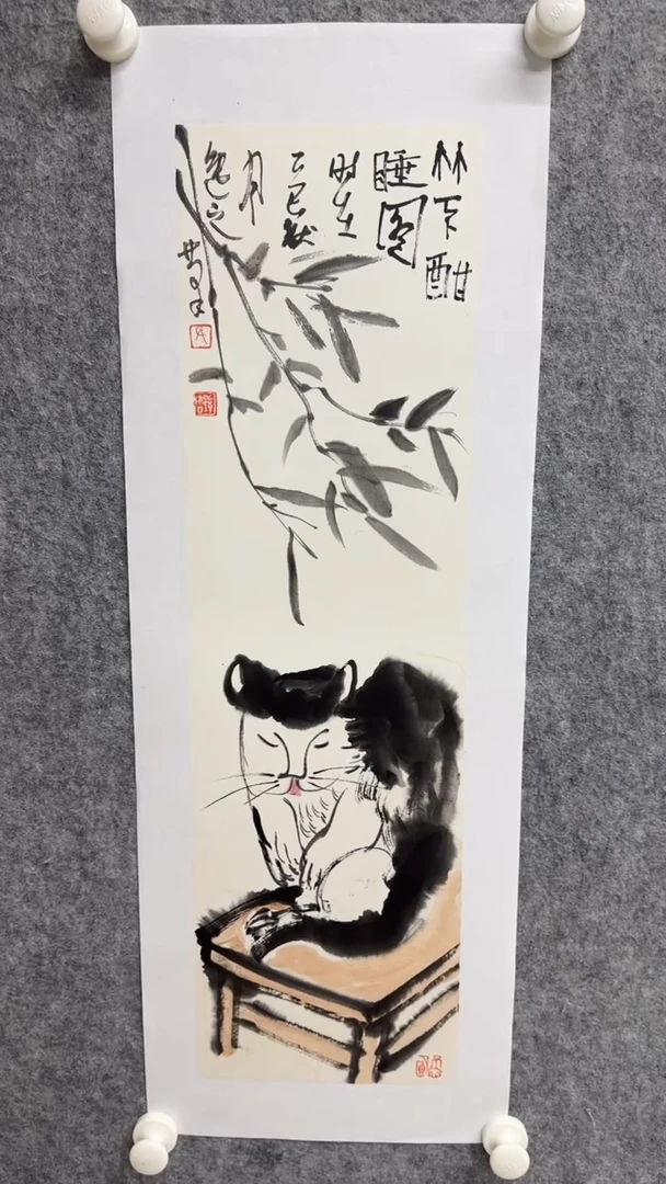 国画写意画花鸟画手绘