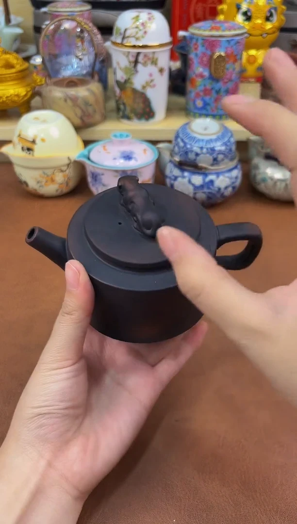 陶瓷茶具摆件旅行套组