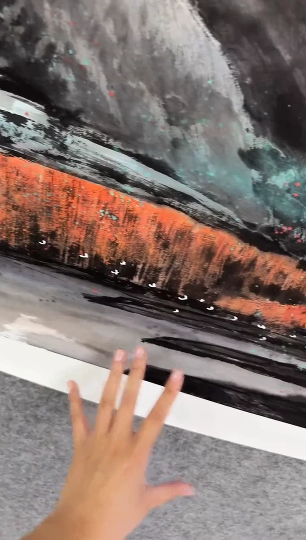 国画经典国画宣纸手绘4平尺