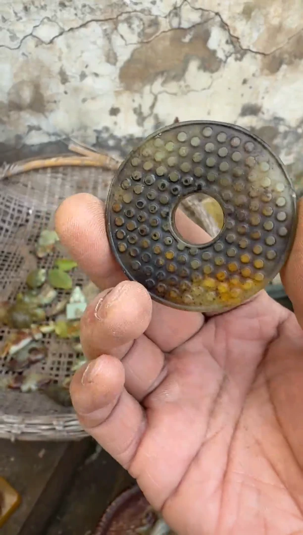 未镶嵌岫岩河磨玉（透闪石质玉）挂件京*轩玉器555555