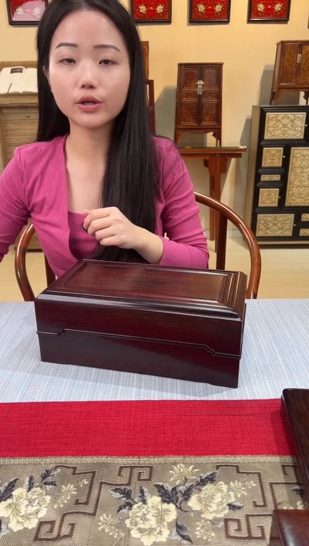 紫檀木类成套家具全独板机关盒