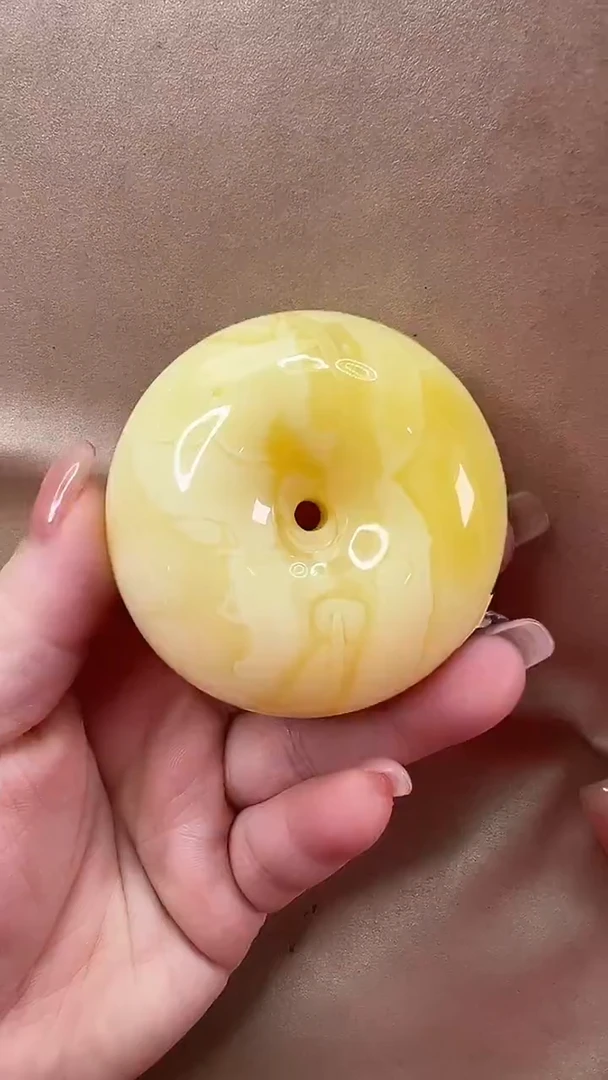 琥珀颈饰未镶嵌吊坠