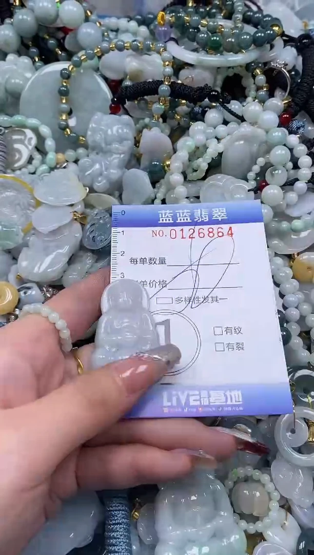 【闪购商品】翡翠颈饰未镶嵌闪购0126864多样性发其一