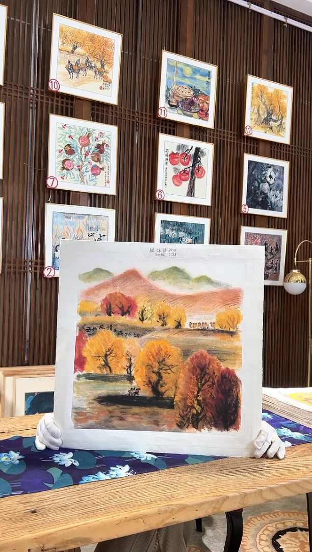 版画耿玉琨名章限量版画S