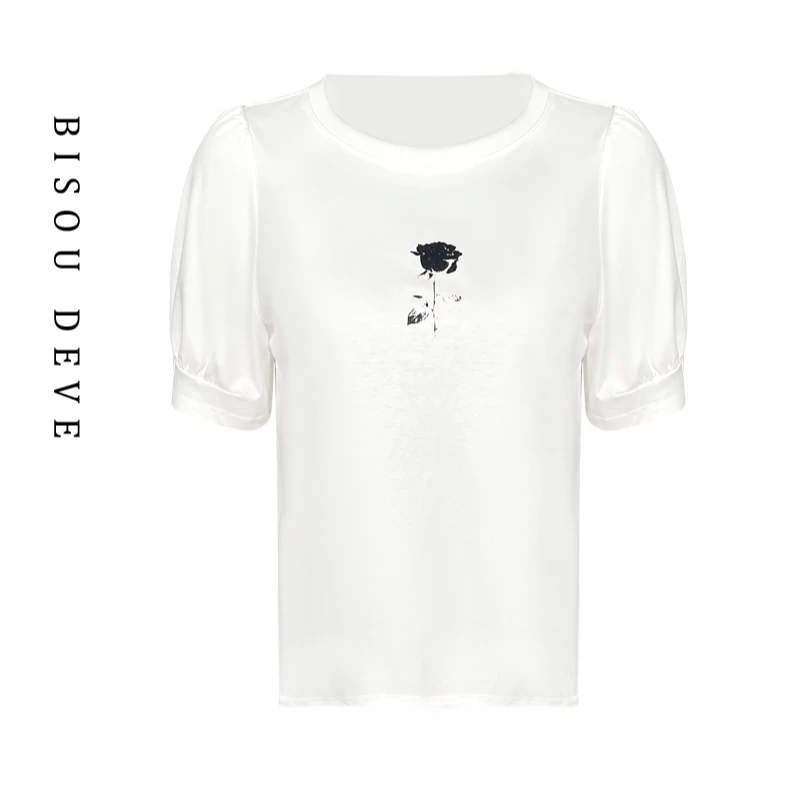 【丁姐宠粉专享】黑玫瑰T恤MA07018554