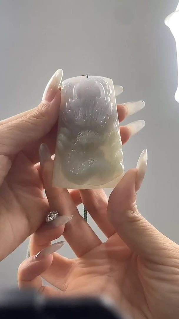 颈饰未镶嵌翡翠天然翡翠A货挂牌&送高档绳