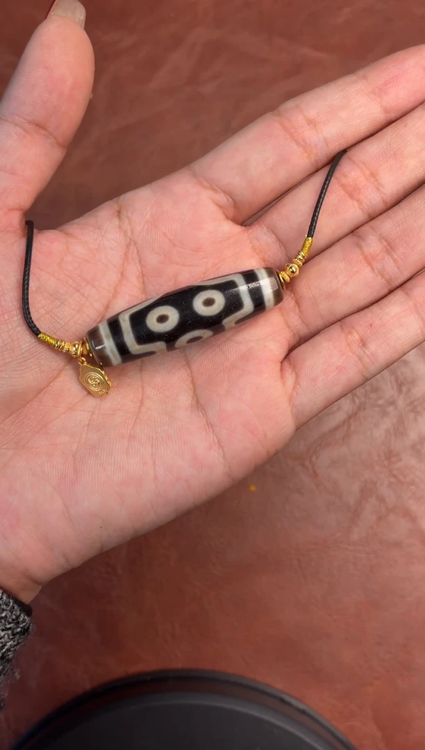 未镶嵌颈饰玛瑙/玉髓噶玛珠宝天珠60mm