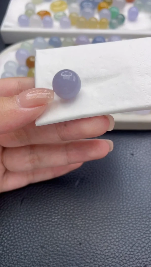 定制翡翠未镶嵌紫*宁3125