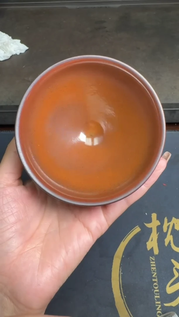 茶盏徐长和柴烧盏161