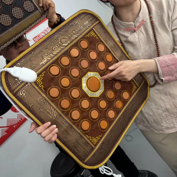 【砭石书记】泗水砭石加热坐垫臀疗砭灸热敷多功能刮板