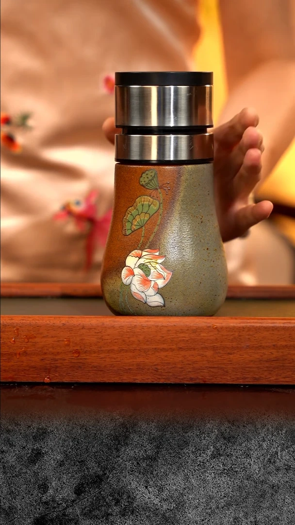 紫砂紫砂紫砂保温杯