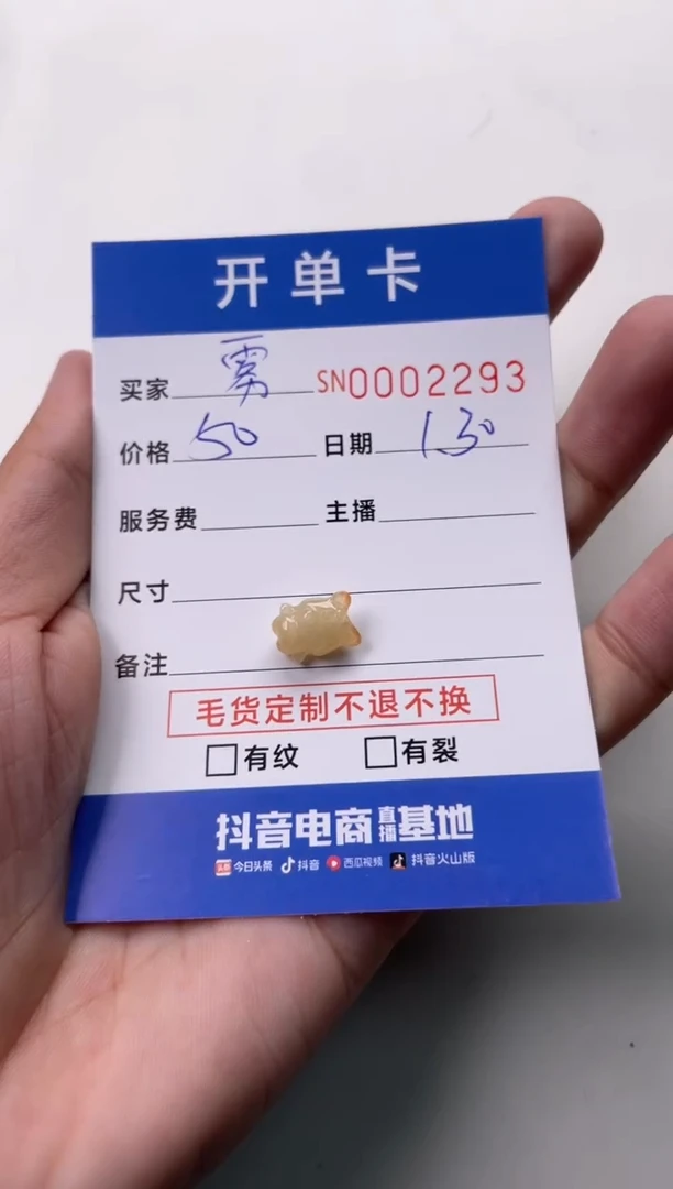 【闪购商品】翡翠颈饰未镶嵌00002293