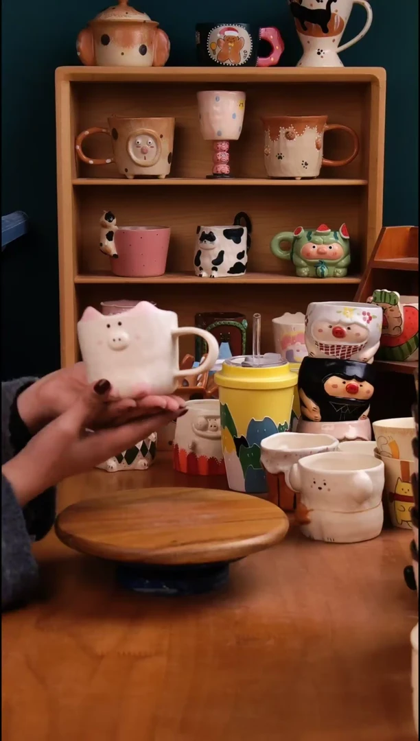 摆件陶景德镇原创手工陶瓷