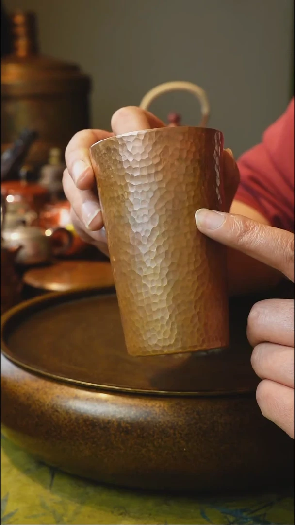纯紫铜可乐杯【冲之雅器】