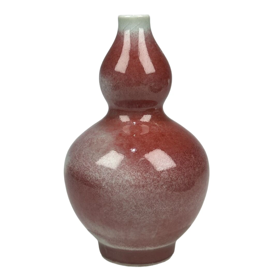 红釉葫芦瓶6630-