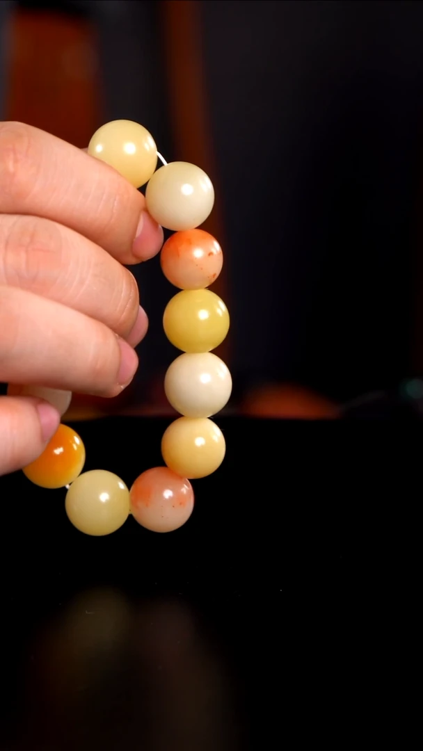 寿山石清**韵寿山石手串