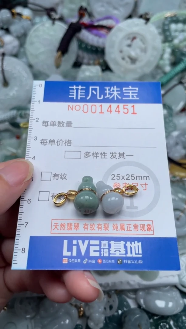 颈饰未镶嵌翡翠14451