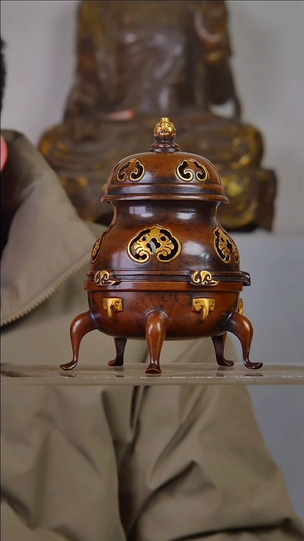 佳**生精美香炉放漏结缘23