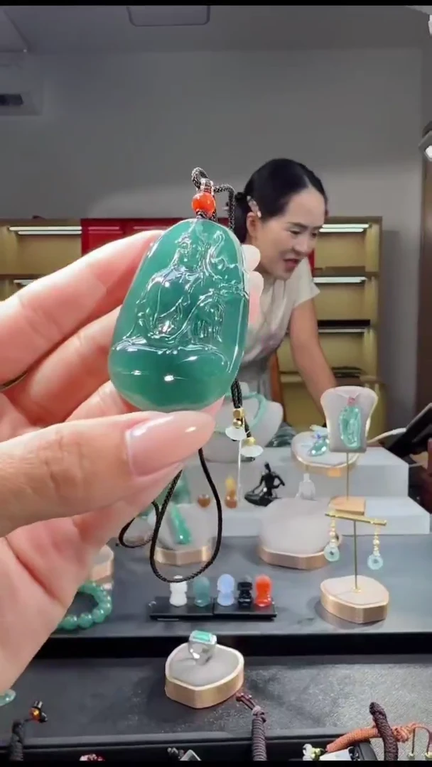 吊坠(不含链)未镶嵌翡翠普贤