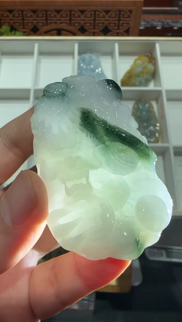 未镶嵌挂件翡翠A货翡翠多样性孤品