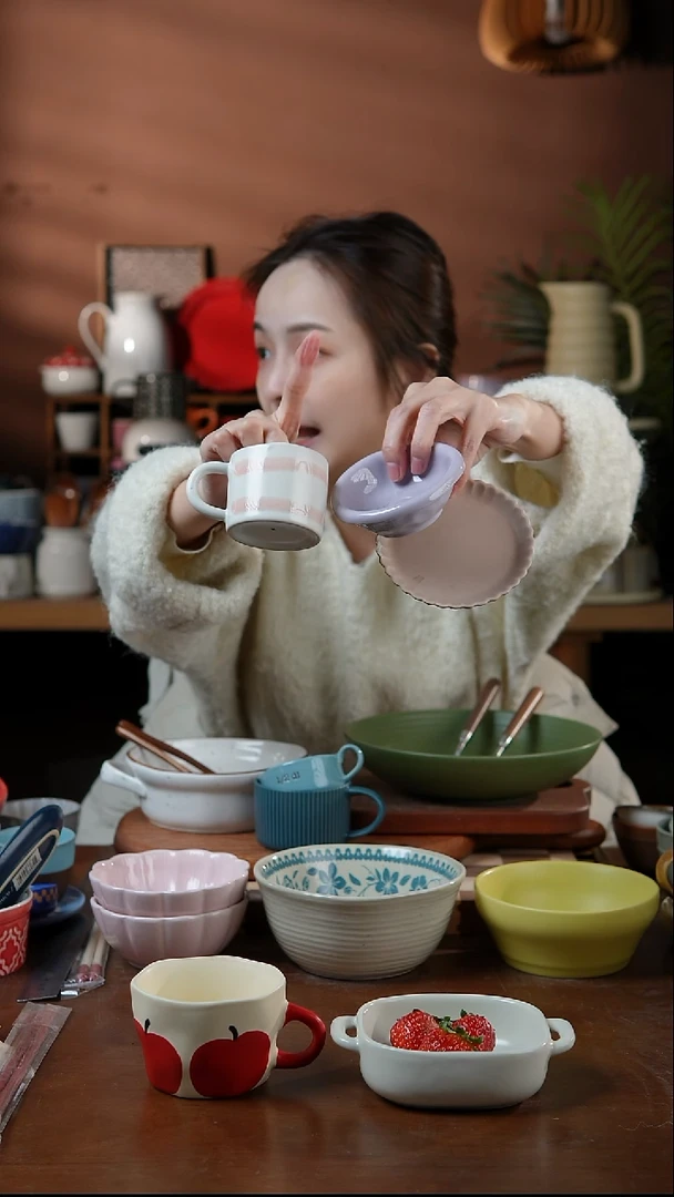 瓷片福利款 3小件  微瑕 凑满20发货