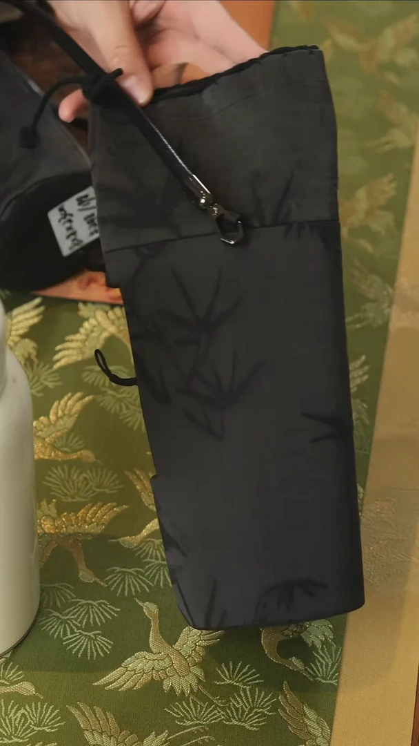 墨竹传家壶袋············