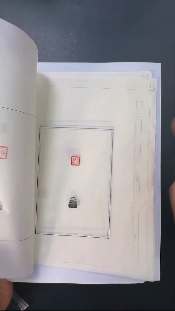 拓片用纸其他@@2501-03七钤七拓