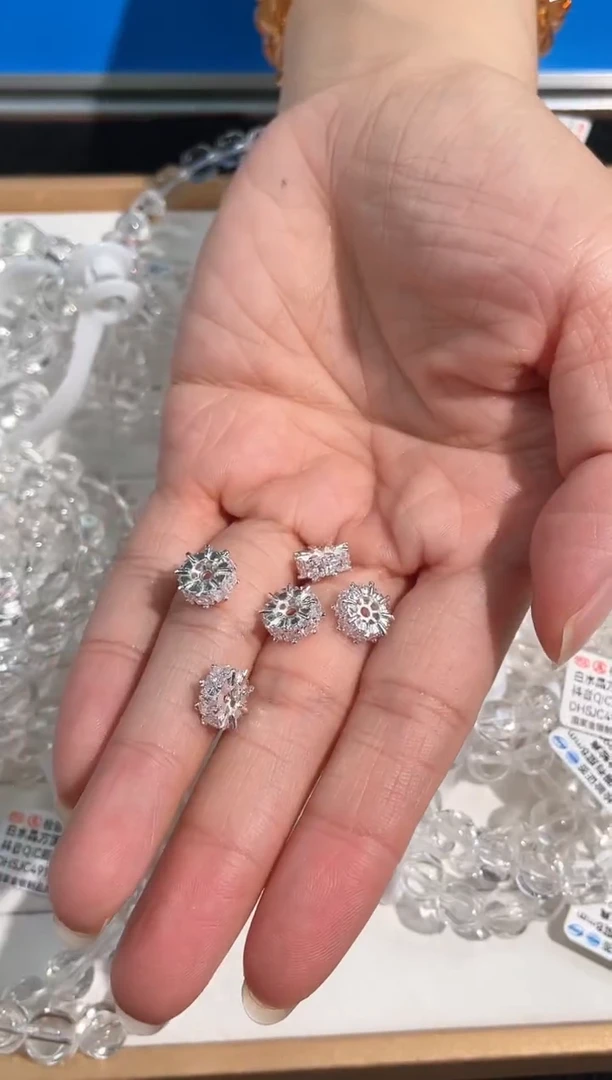 【闪购商品】水晶手链未镶嵌18号小方钻配件（5个一份）